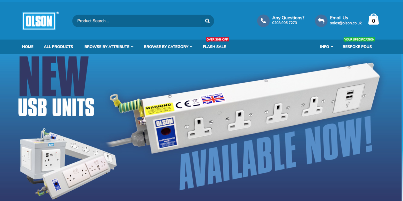 Olson Electronics Launches New Website