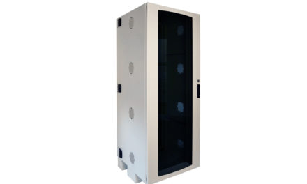 Protect, Secure Large ICT Equipment in Limited Spaces with CUBE-iT™ Wall-Mount Floor-Supported Cabinet