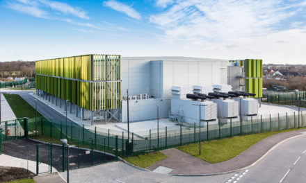 Kao Data Approves Panduit Hot Aisle Containment Enclosure and Equipment Rack Systems at London One Data Centre