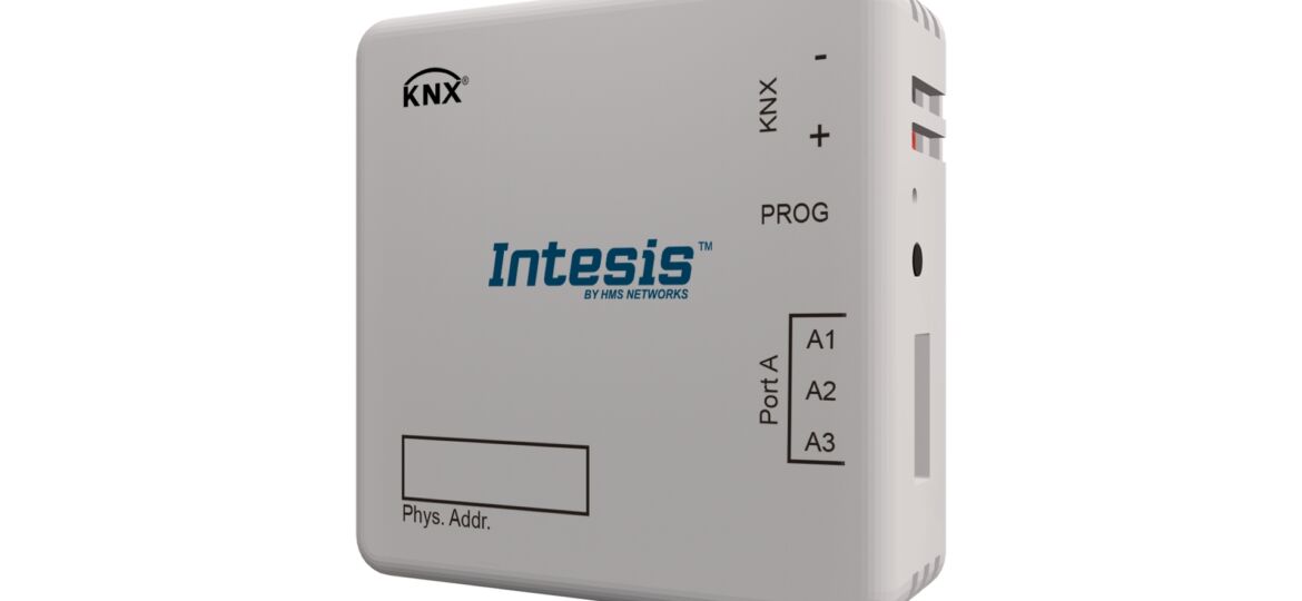 New Intesis gateway for easy integration of Modbus RTU slaves to KNX systems