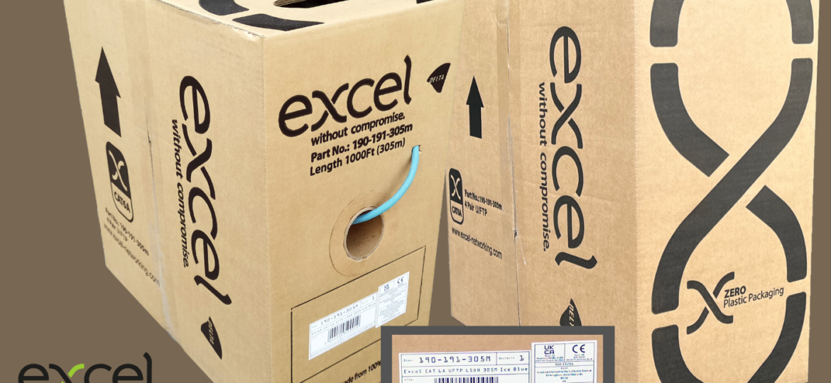Excel Networking Copper Cables all UKCA Certified