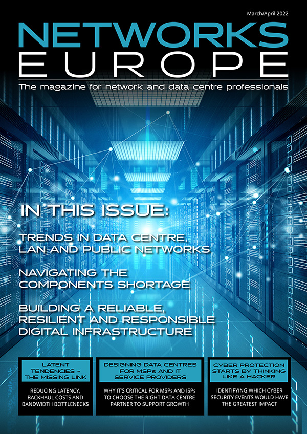 Networks Europe Magazine - March/April 2022 Issue (front cover)