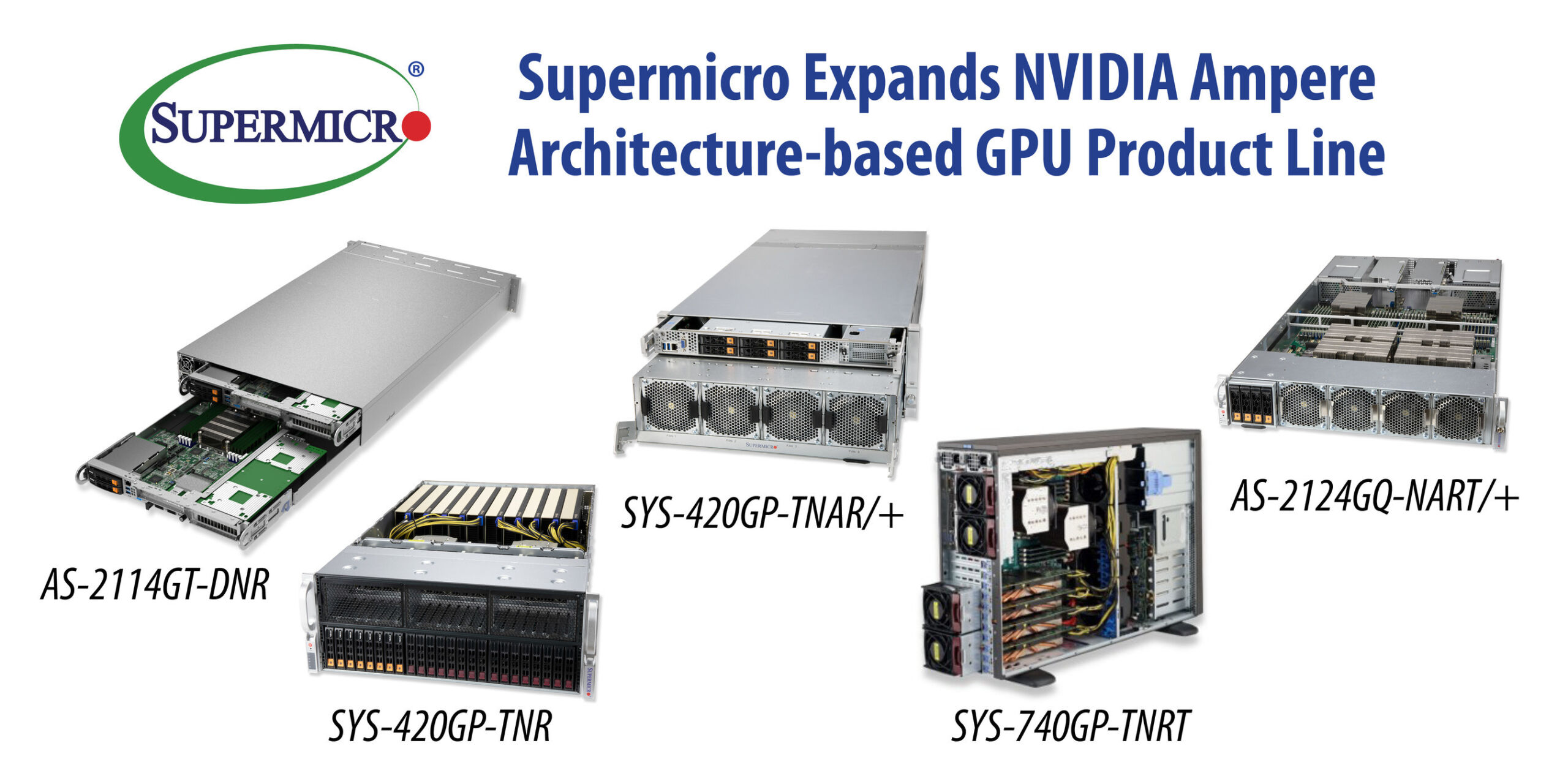Supermicro Expands NVIDIA Ampere Architecture-based GPU Product Line ...