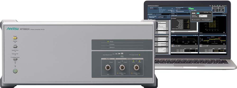 Bluetest and Anritsu Supporting OTA Measurement on IEEE 802.11ax 6GHz-Band (Wi-Fi 6E) Devices