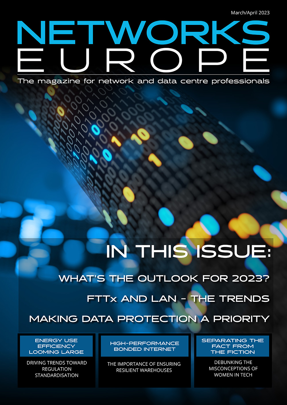 Networks Europe Magazine - March/April 2023 Issue - Front Cover